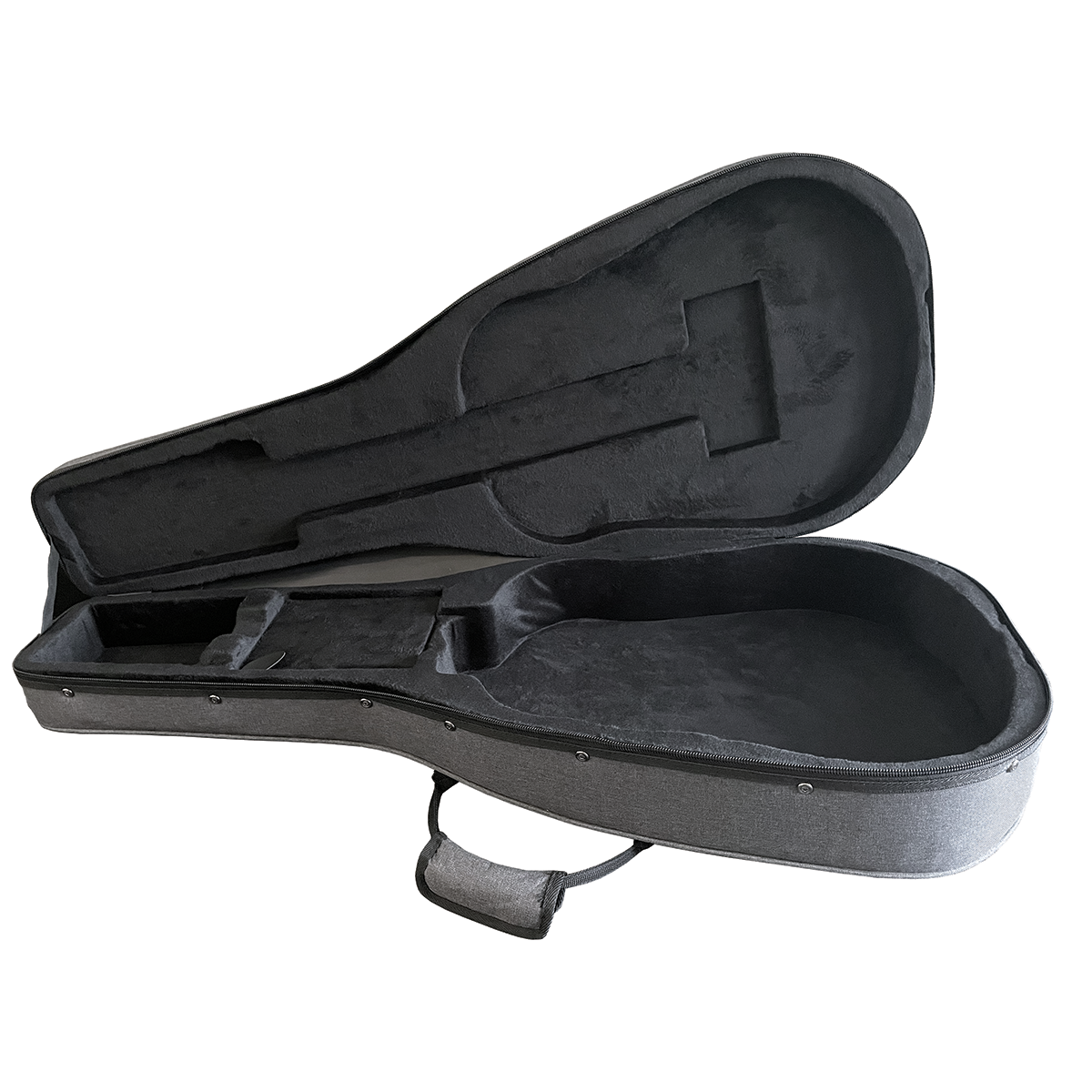 DCM Premium PFD Polyfoam Lightweight Dreadnought Guitar Case Grey
