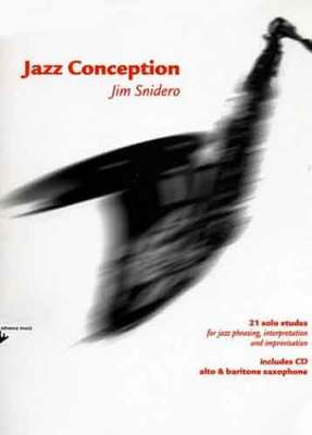 Jazz Conception for Alto & Baritone Sax Book/OLA