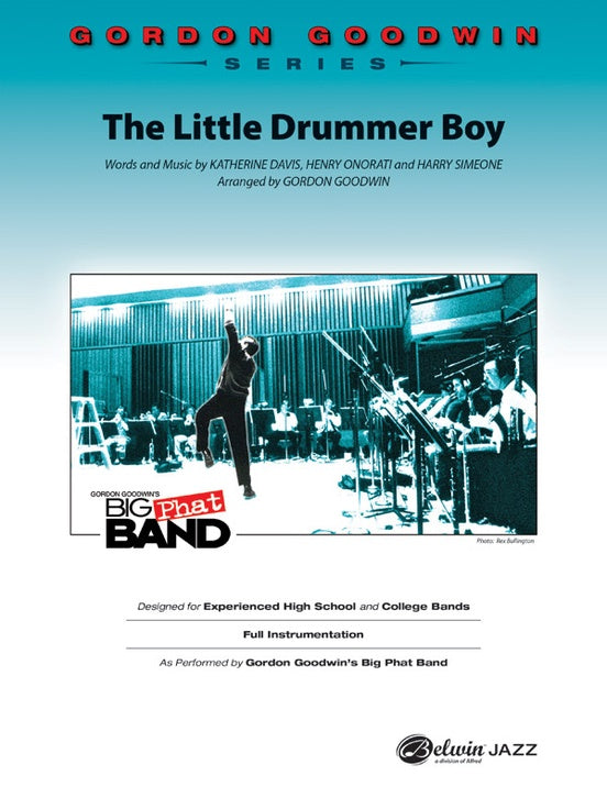 The Little Drummer Boy (Grade 6) - Jazz Ensemble Conductor Score & Parts(Digital Download)