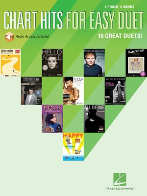 Chart Hits for Easy Duet - Piano - Hal Leonard - Eric Baumgartner