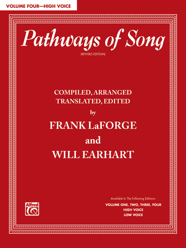 Pathways of Song Volume 4 Book/CD High