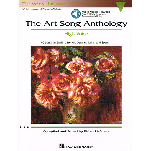 Art Song Anthology - High Voice/Audio Access Online Hal Leonard 230033