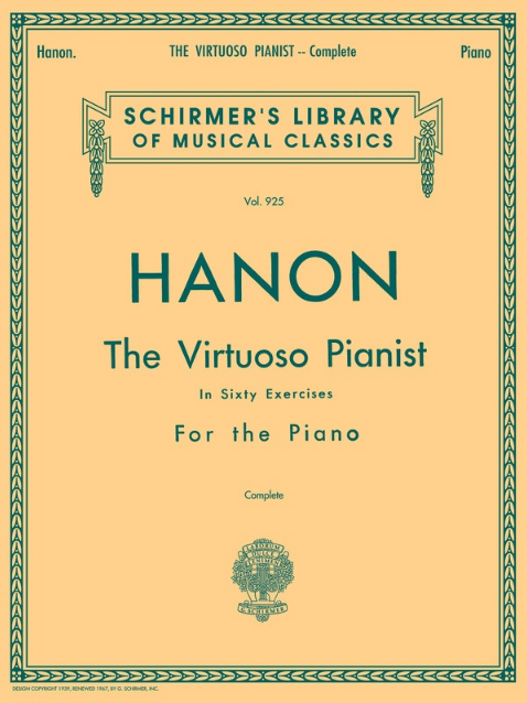Hanon - Virtuoso Pianist in 60 Exercises Complete - Piano Solo Schirmer 50256970