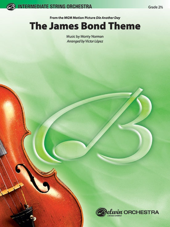 The James Bond Theme (from Die Another Day) - String Orchestra Conductor Score & Parts (Digital Download)