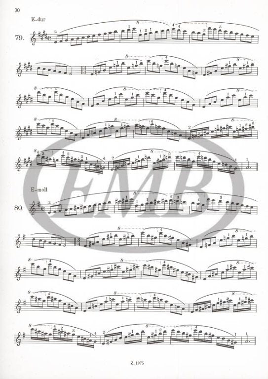 Orzagh - Scale Studies - Violin Solo EMB Z1975