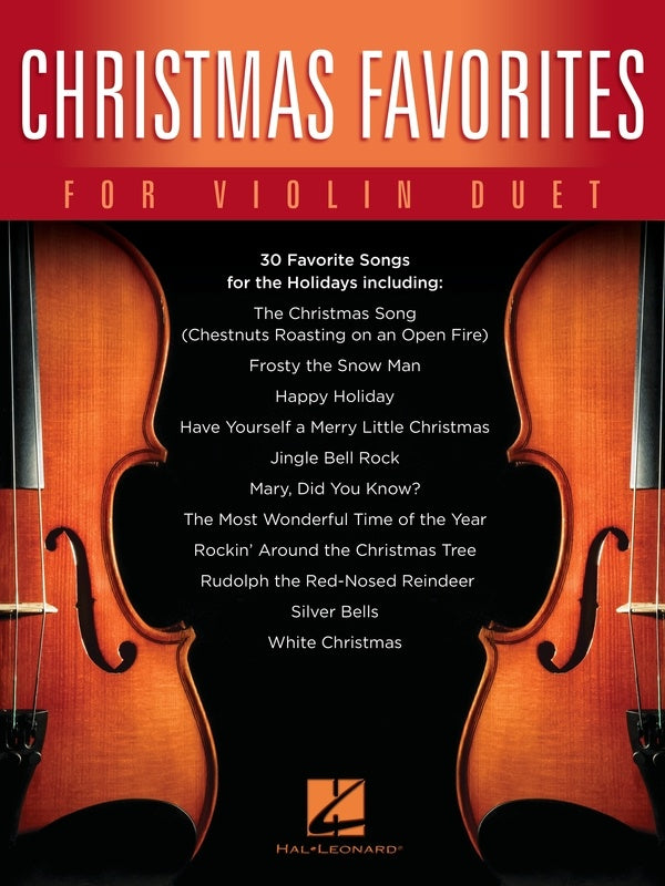 Christmas Favourites for Violin Duet - 2 Violins Hal Leonard 278014