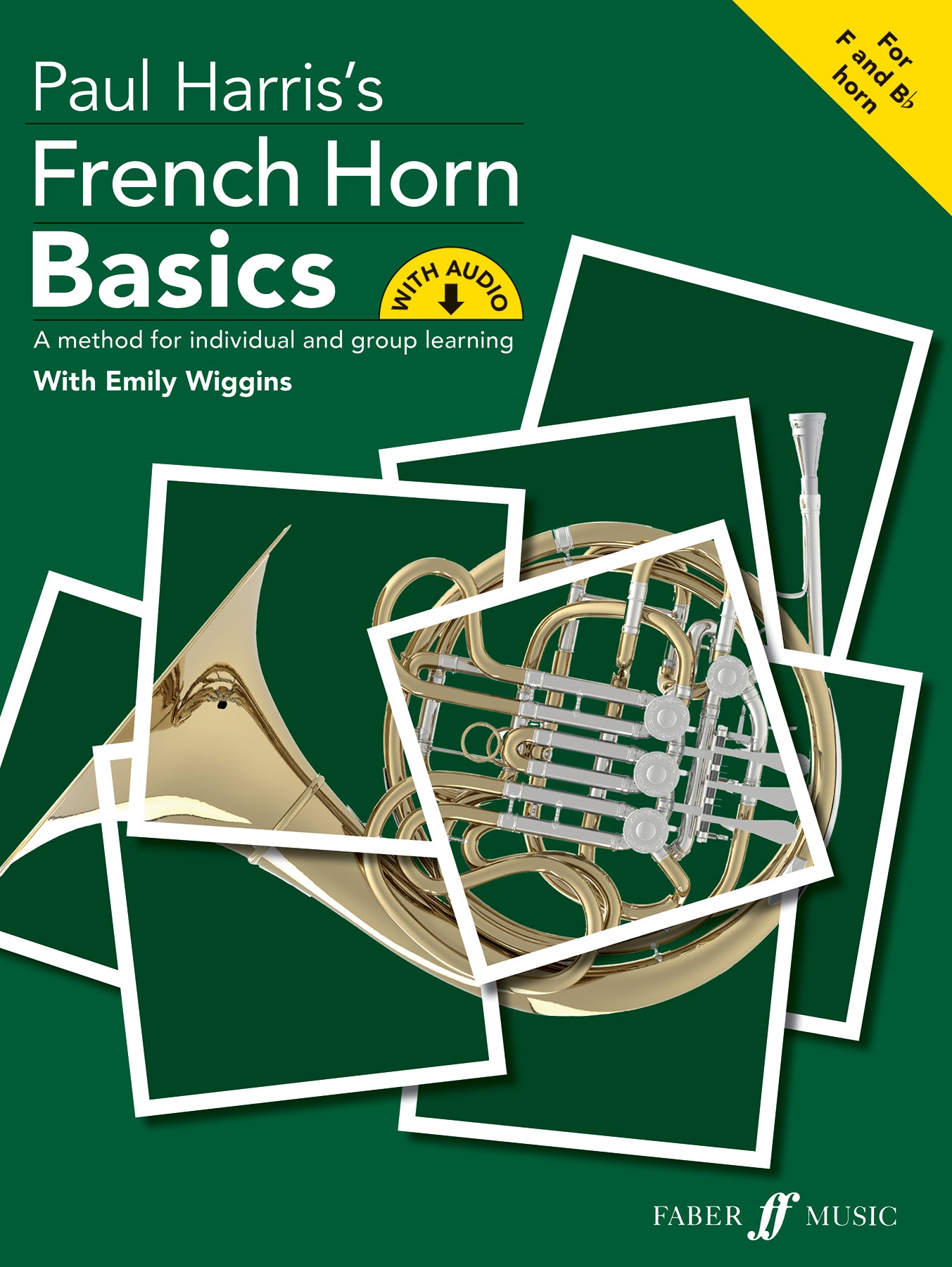 French Horn Sheet Music Basics Book/OA