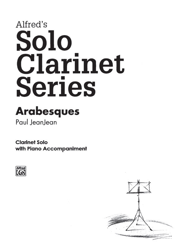 Arabesques for Clarinet - Clarinet/Piano