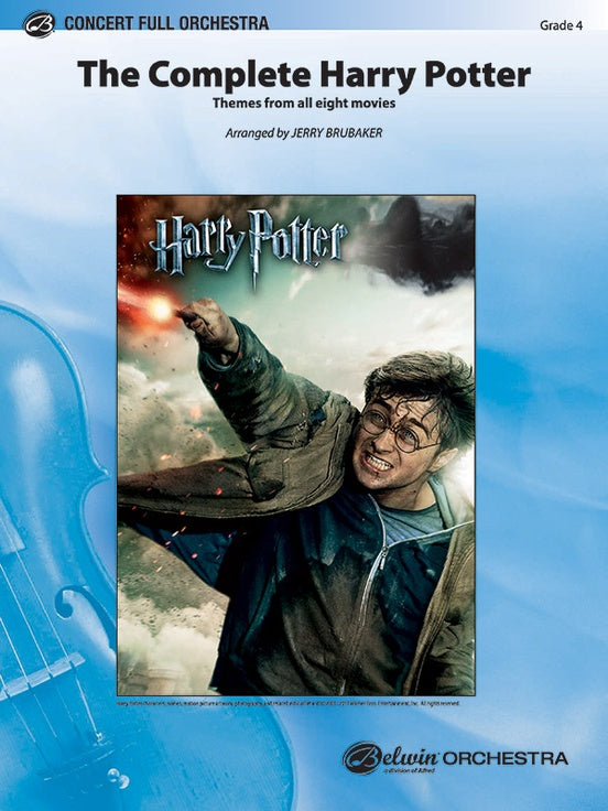 The Complete Harry Potter – Full Orchestra Conductor Score & Parts (Digital Download)