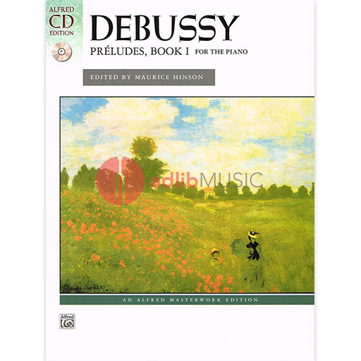 Debussy Preludes Book 1 Book/CD