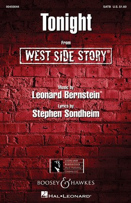 Tonight (from West Side Story) - Leonard Bernstein|Stephen Sondheim - SATB William Stickles Hal Leonard Choral Score Octavo