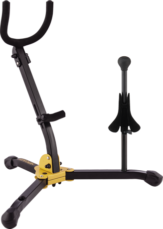 Saxophone Multi-Stand – Hercules Alto/Tenor and Soprano Saxophone Stand with Bag