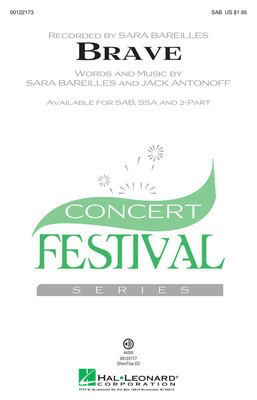 Brave - SSA Audrey Snyder Hal Leonard Choral Score Octavo
