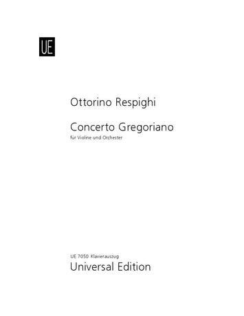 Concerto Gregoriano Violin/Piano
