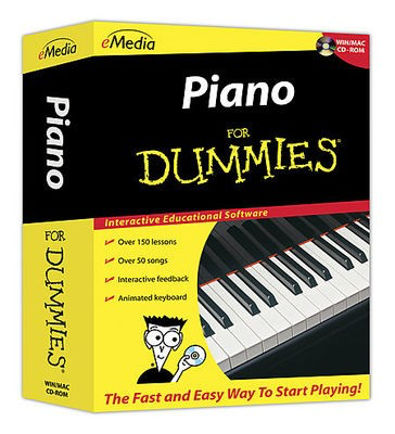 Piano For Dummies Win/Mac - Piano eMedia CD-ROM