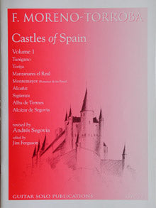 Torroba - Castles of Spain Volume 1 - Guitar Solo edited by Ferguson GSP GSP-74