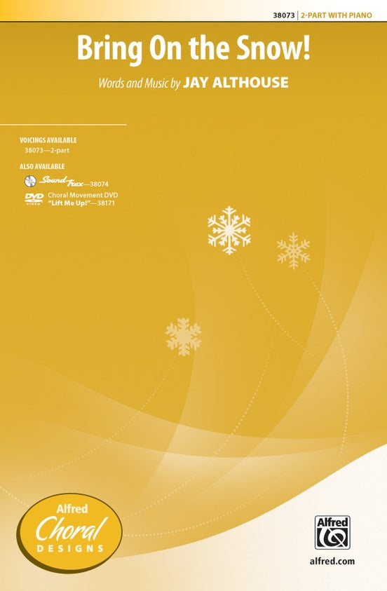 Bring On the Snow! – 2-Part Choral Octavo (Digital Download)