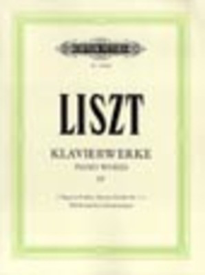 Liszt - Piano Works Vol. 4 - Piano - Peters EP3600D