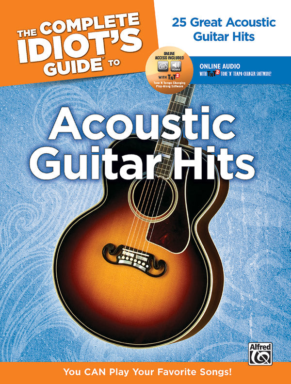 COMPLETE IDIOTS GUIDE TO ACOUSTIC GTR HITS BKCD