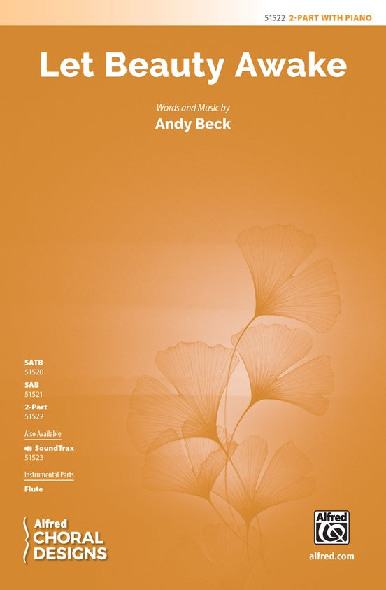 Let Beauty Awake - 2 Part Treble Choral Octavo (Digital Download)