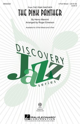 The Pink Panther - Discovery Level 2 - Henry Mancini - 3-Part Mixed Roger Emerson Hal Leonard Octavo