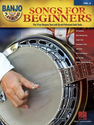 Songs for Beginners - Banjo Play-Along Volume 6 - Various - Banjo Hal Leonard Banjo TAB /CD