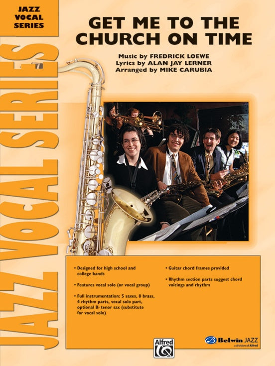 Get Me to the Church on Time - Jazz Ensemble Conductor Score & Parts (Digital Download)