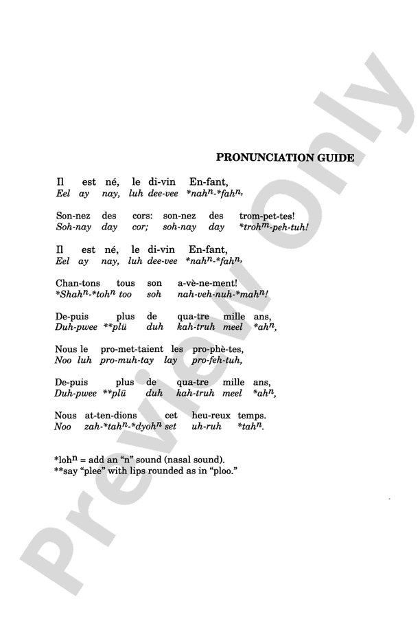 Born This Christmas Day (Il Est Né) – 2-Part Choral Octavo (Digital Download)