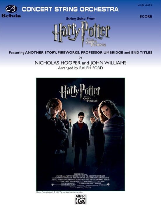 Harry Potter and the Order of the Phoenix, String Suite from – String Orchestra Conductor Score & Parts (Digital Download)