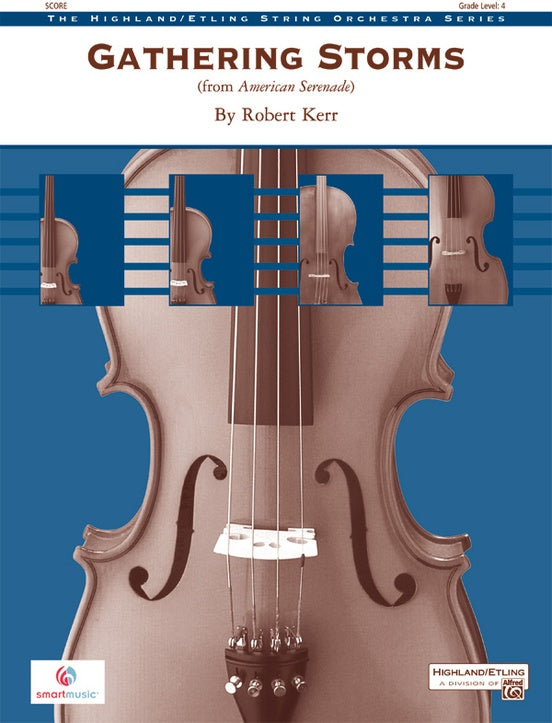 Gathering Storms (Movement 2 from American Serenade Symphony) – String Orchestra Conductor Score & Parts (Digital Download)