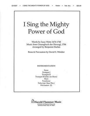 I Sing the Mighty Power of God - Benjamin Harlan - Shawnee Press Instrumental Parts