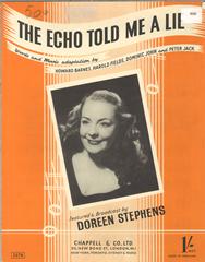 The Echo Told Me A Lie - Doreen Stephens - PVG (Digital Download)