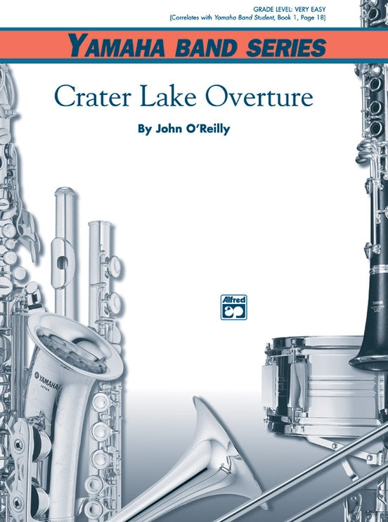 Crater Lake Overture - Concert Band Conductor Score & Parts (Digital Download)