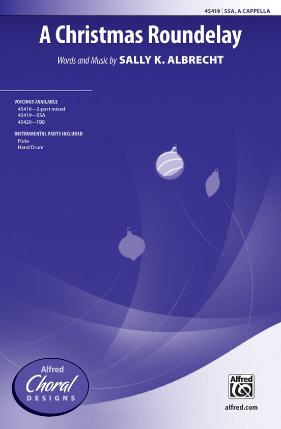 A Christmas Roundelay - SSA, a cappella Choral Octavo (Digital Download)