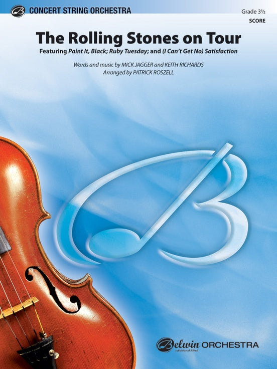 The Rolling Stones on Tour – String Orchestra Conductor Score & Parts (Digital Download)