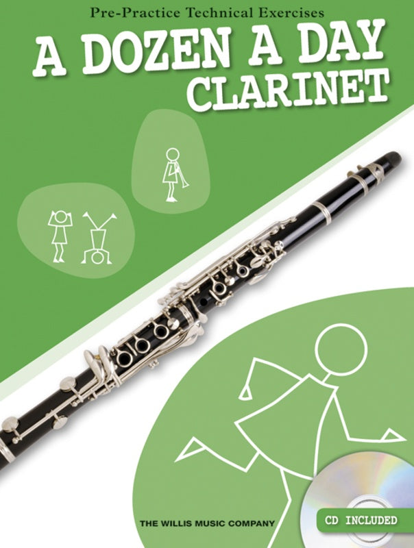 A DOZEN A DAY - CLARINET - WILLIS MUSIC WMR101134 WMR101134