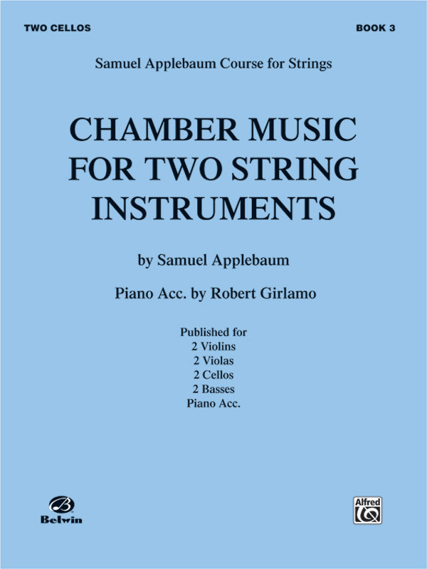 Chamber Music for 2 Strings Book 3 Cello