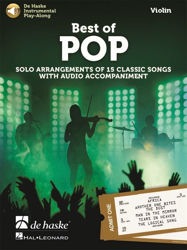 Best of Pop - Violin/Audio Access Online DeHaske DHP1216006404