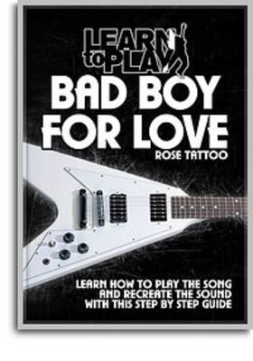 Learn To Play Bad Boy For Love Dvd -