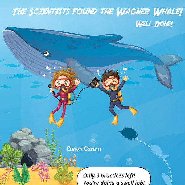 Mission to La Mer A3 Music Practice Chart by Musically Gifted