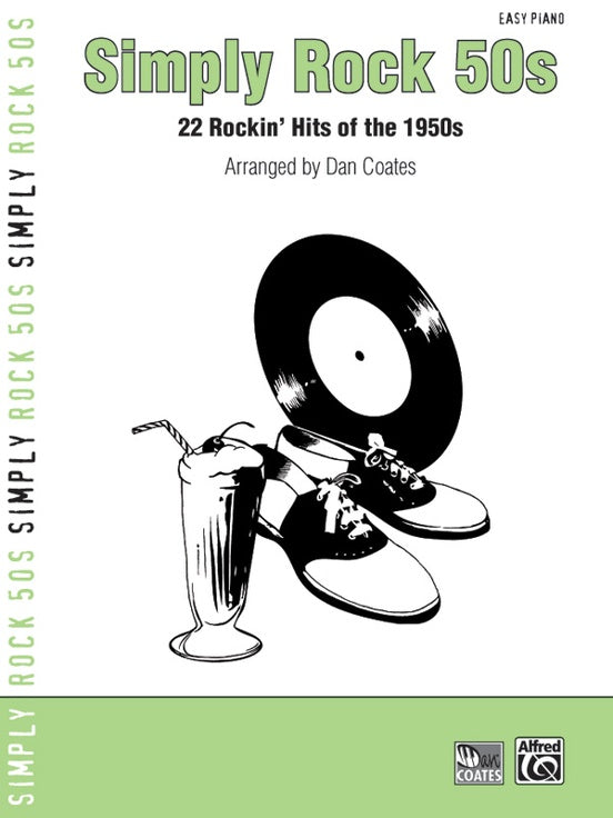 Simply Rock 50s EasyPiano - Coates - Alfred 30043