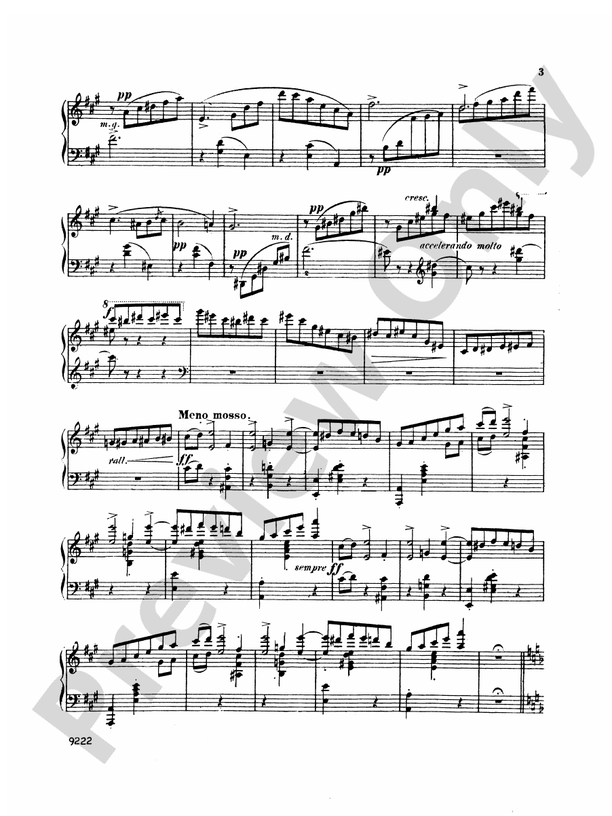 Faure - Four Valse Caprices, Op. 30, 38, 59, 62 - Piano Solo (Digital Download)