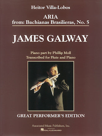 Villa Lobos - Aria Bachianas Brasileiras #5 - Flute/Piano Accompaniment Schirmer 50226900
