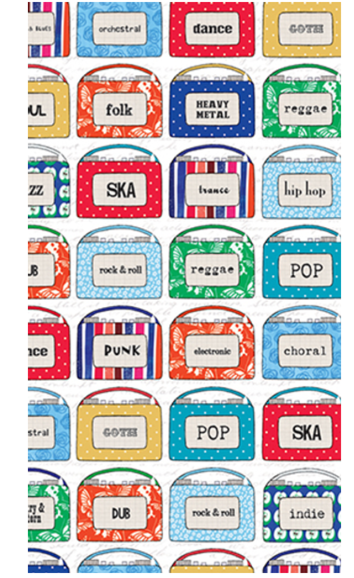 Gift Card - Colourful Tape Recorders