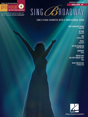 Sing Broadway - Pro Vocal Women's Edition Volume 45 - Various - Vocal Hal Leonard /CD