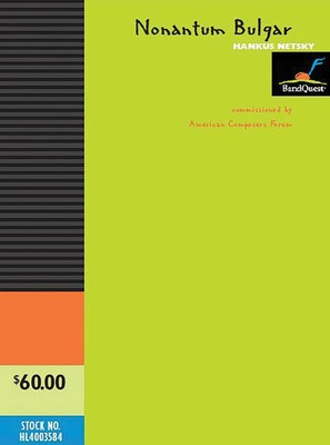 Nonantum Bulgar - Score & Parts - Hankus Netsky - BandQuest Score/Parts