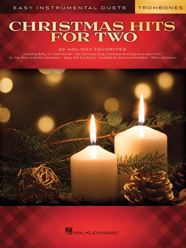 Christmas Hits for Two Trombones - Easy Instrumental Duets - Hal Leonard