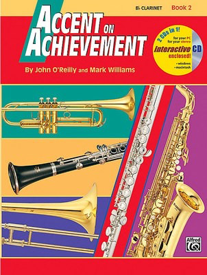 Accent on Achievement Bk 2 Bb Clarinet Bk/Cd