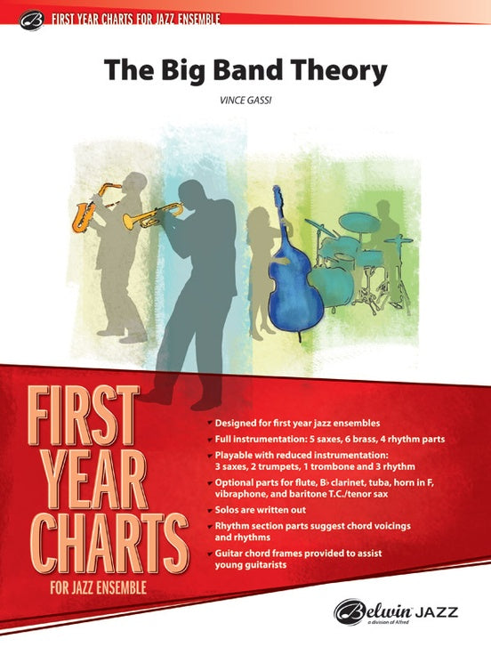 The Big Band Theory - Jazz Ensemble Conductor Score & Parts(Digital Download)