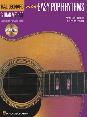More Easy Pop Rhythms - 2nd Edition - Correlates with Book 2 - Guitar Hal Leonard /CD